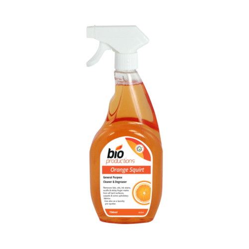 Bio Productions Orange Squirt Cleaner and Degreaser - 750ml