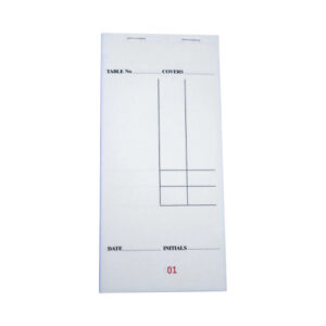 Pad4020Duplicate20Waitress20Pad.jpg Waitress Pads - 2 Parts - 3.75" x 8.5" - Duplicate - Case of 100
