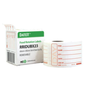 RRIDUBX2320-20Prepared20Food20Label20281x50029.jpg NCCO Adhesive Prepared Food Labels - Roll of 500 Labels