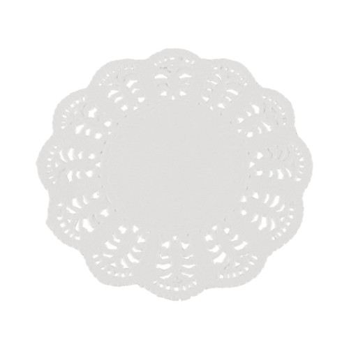 Poppies White Paper Doilies 11.5cm - 2000