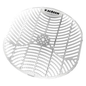 V-SCREEN20WHITE20-20Ocean20Spray20Urinal20V-Screen.jpg Vectair V-Screen Urinal Mat - Ocean Spray - Pack of 4